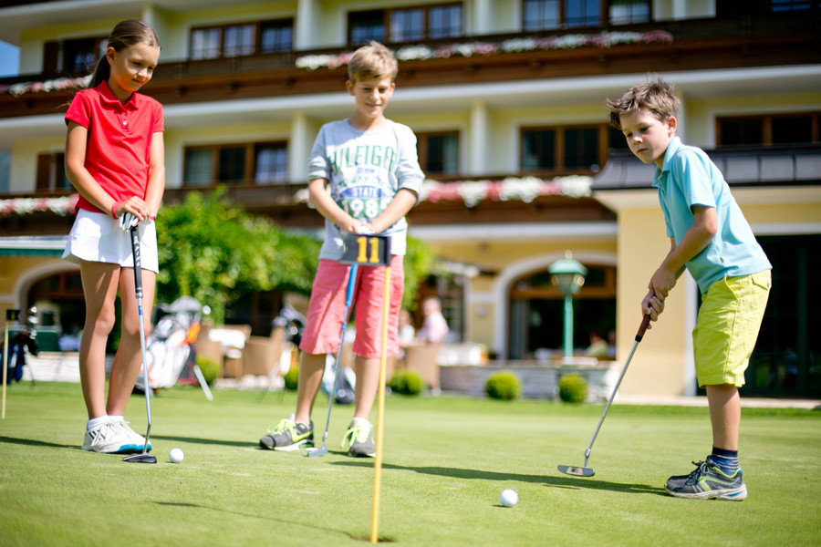 Kindergolfkurse im Golfhotel am Golfplatz